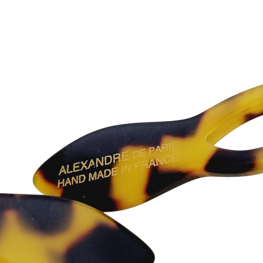 くわい様 ALEXANDRE DE PARIS カチューシャ 鼈甲調