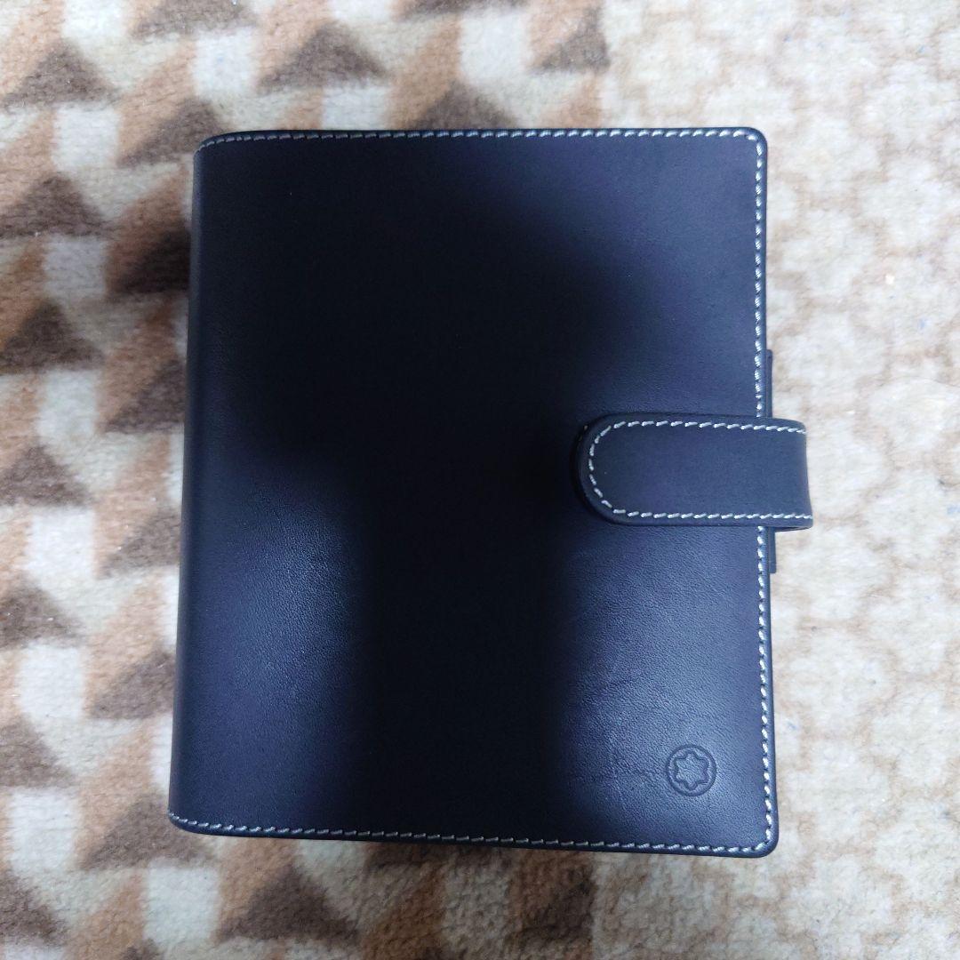 MONT BLANC オーガナイザー ブラック レザー