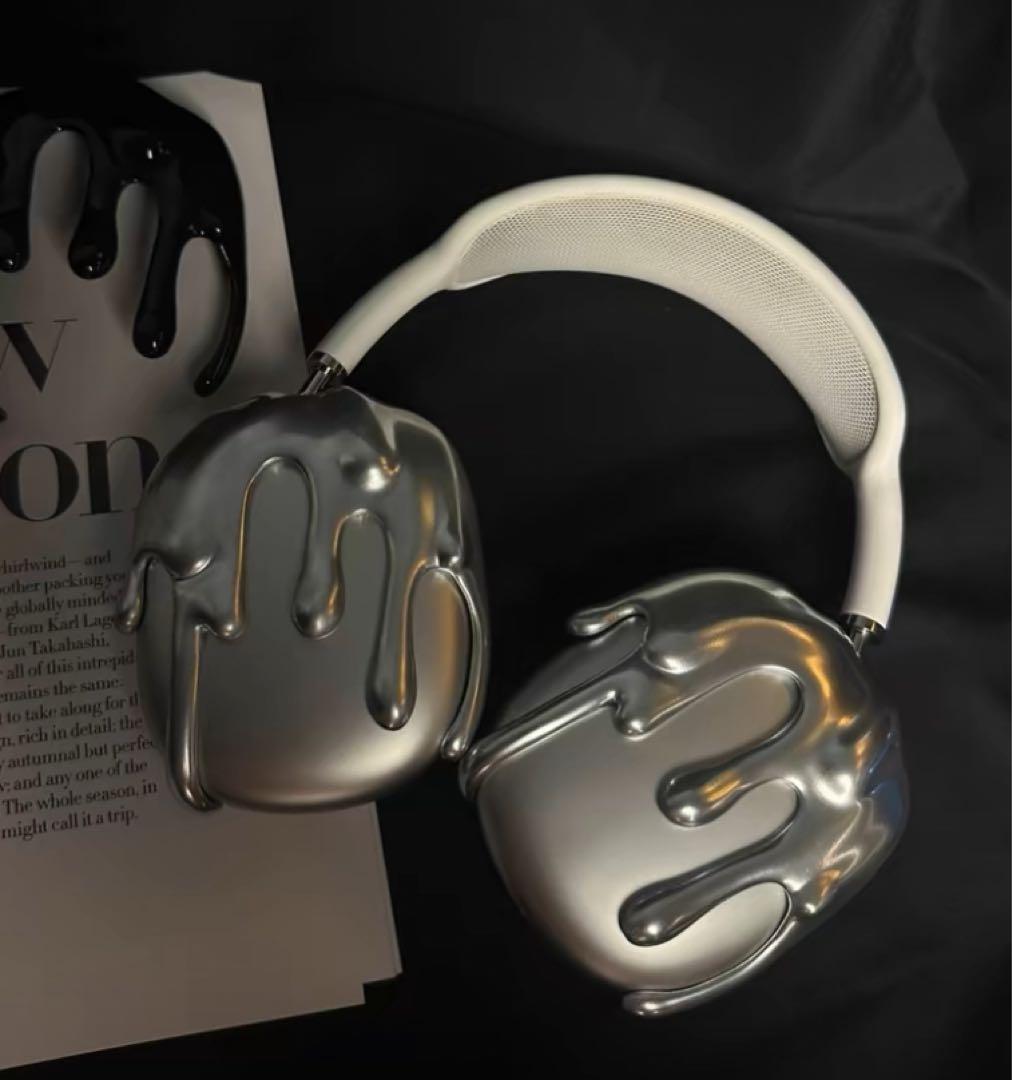 AirPods max 専用ケース　銀　メタル