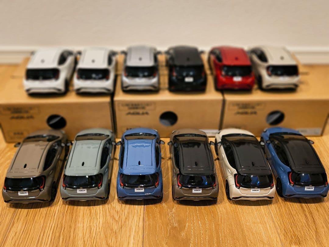 水龍【12色フルコンプリートセット】アクアミニカー箱付き非売品