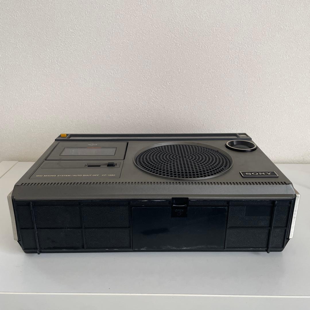 SONY ラジカセ　CF-1980 ジャンク品　ソニー