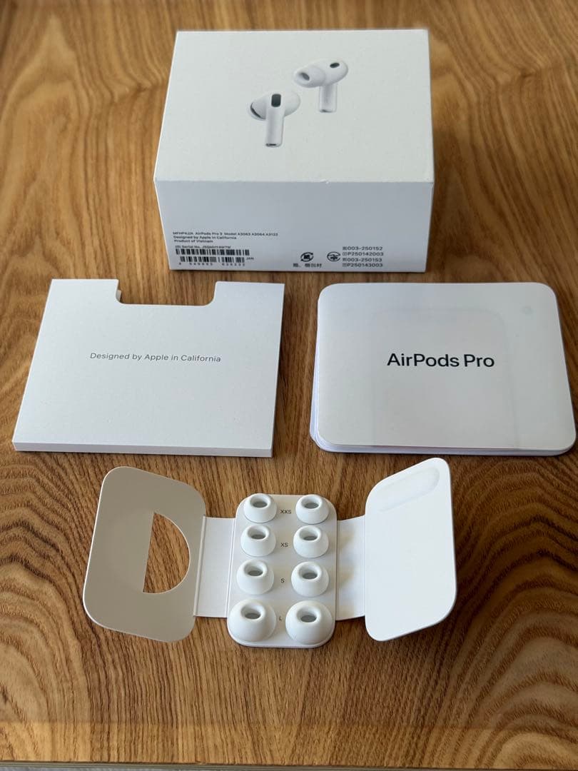 【美品】AirPods Pro（第3世代）心拍センサー搭載ノジマ購入・付属品完備