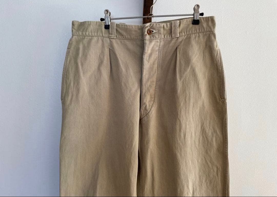 vintage フランス軍 m52 チノパン