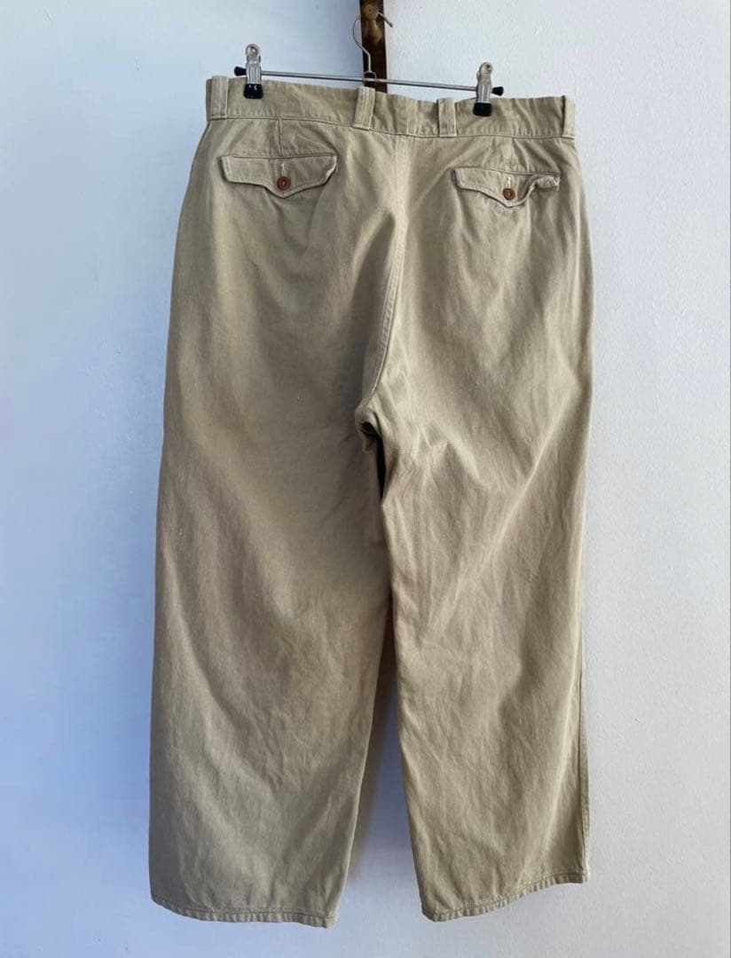 vintage フランス軍 m52 チノパン