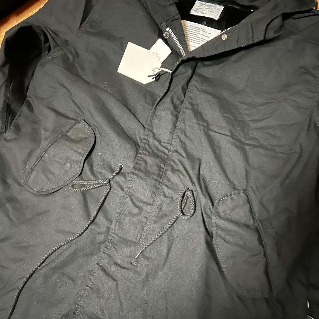 未使用 HOUSTON M-51 フィッシュテールパーカー BK XS