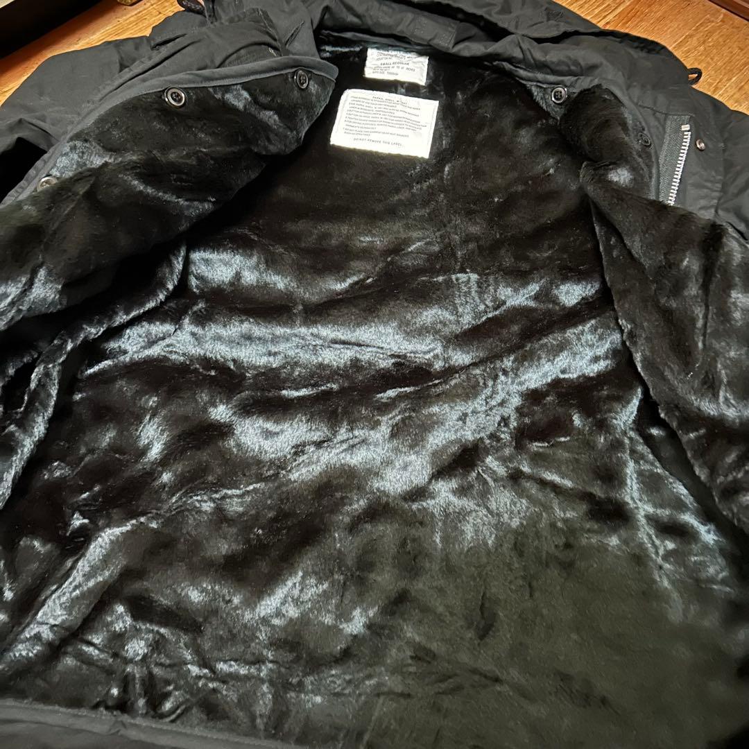 未使用 HOUSTON M-51 フィッシュテールパーカー BK XS