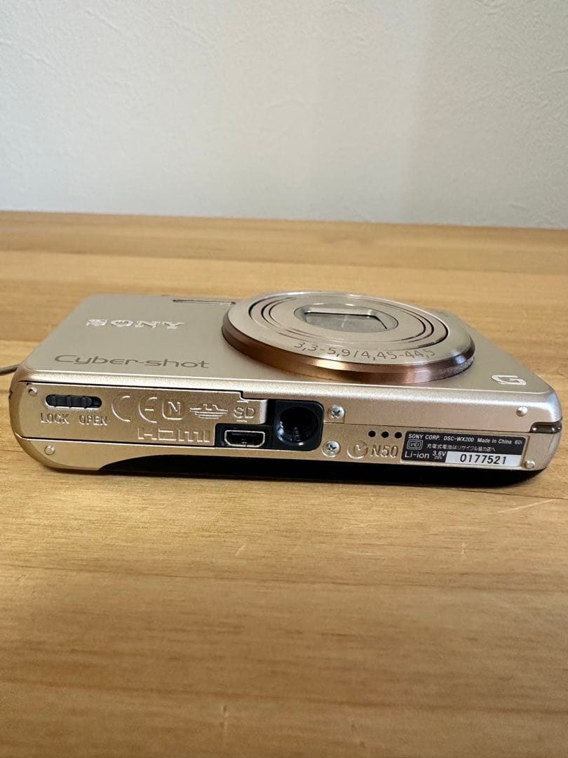 SONY Cyber-shot DSC-WX200ゴールド