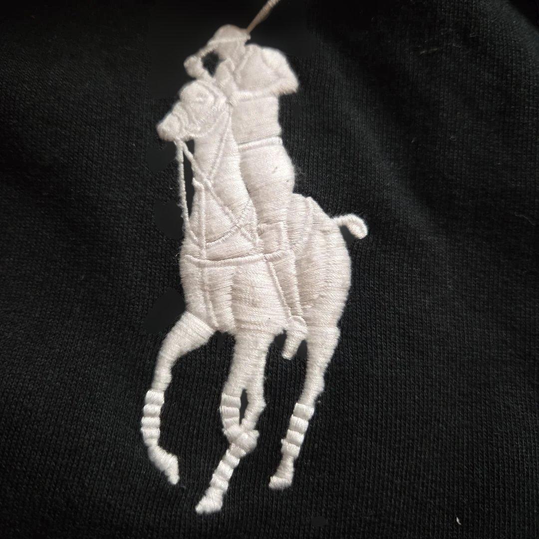POLO RALPH LAUREN 黒フード付きパーカーsizeXS