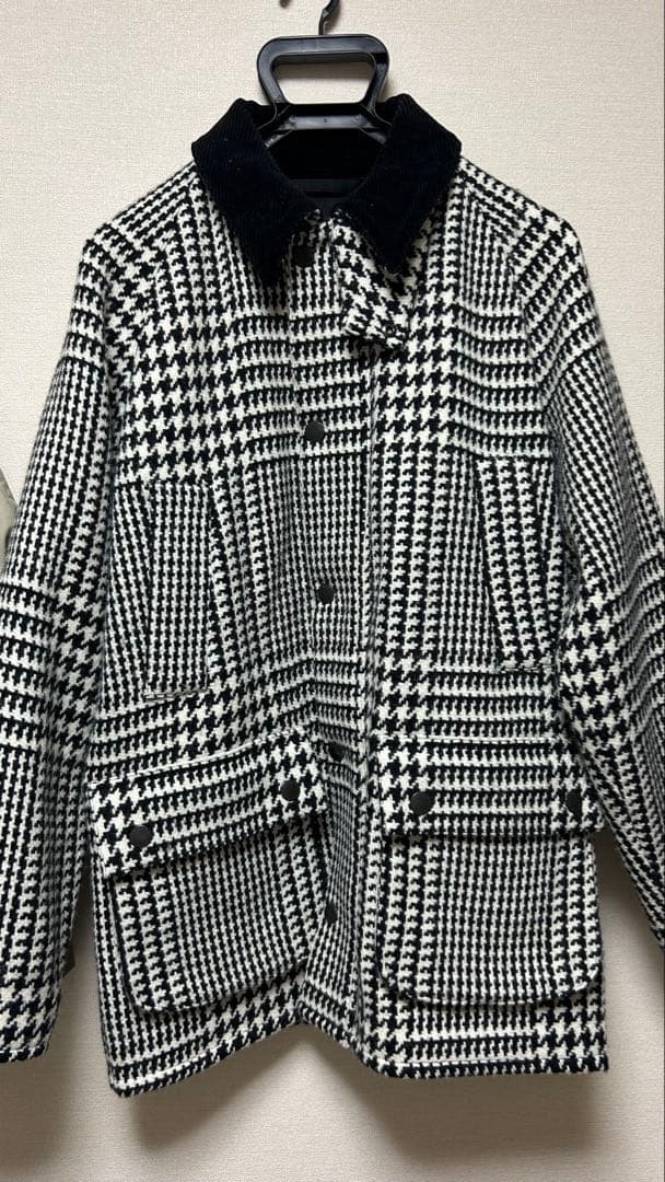 バブアー× BEAMS F 別注 グレンチェック ジャケット サイズ36