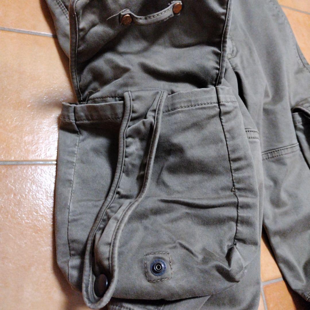 TETE HOMME 00’s カーゴフレアパンツ カーキ 5