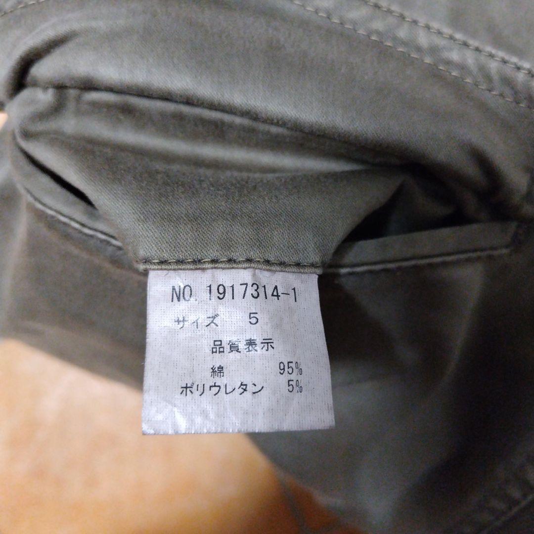 TETE HOMME 00’s カーゴフレアパンツ カーキ 5