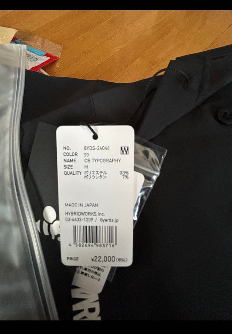 8YARDS レディース CaddieBeeシャツ ブラック