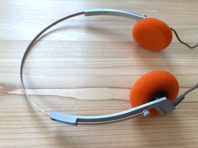 美品 高音質 整備済完全動作品 SONY WM-2用ヘッドホン MDR-4L1S