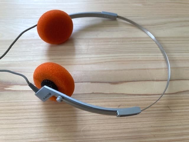 美品 高音質 整備済完全動作品 SONY WM-2用ヘッドホン MDR-4L1S