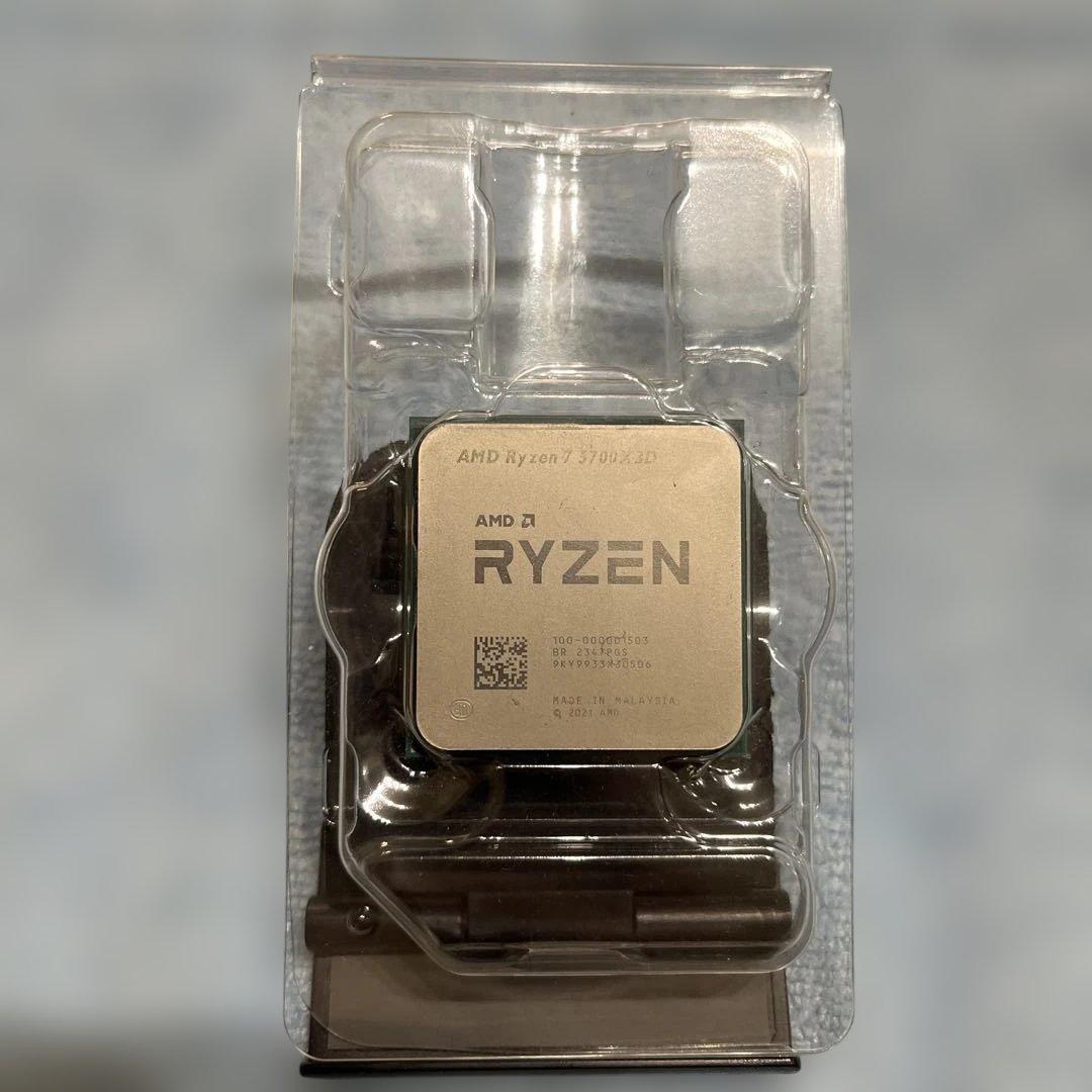 AMD CPU Ryzen7 5700x3d 動作確認済み