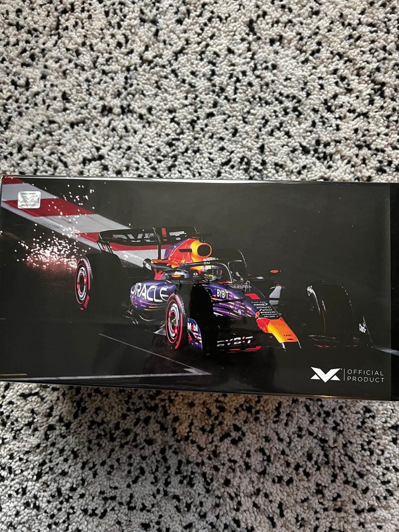 新品 MVショップ 1/18 マックス・フェルスタッペン 2023 ラスベガス