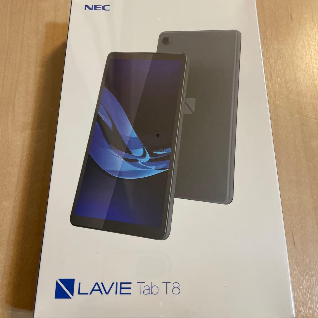 新品未開封　NEC LAVIE Tab T8 タブレット　ルナグレー✨