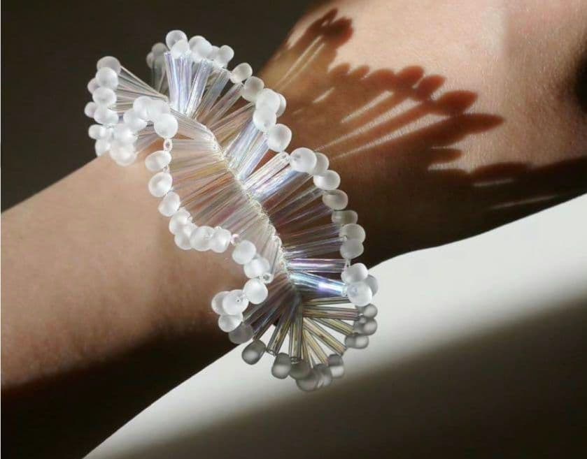 【未使用】Aoi Horiguchi coral bangle 明け方 バングル