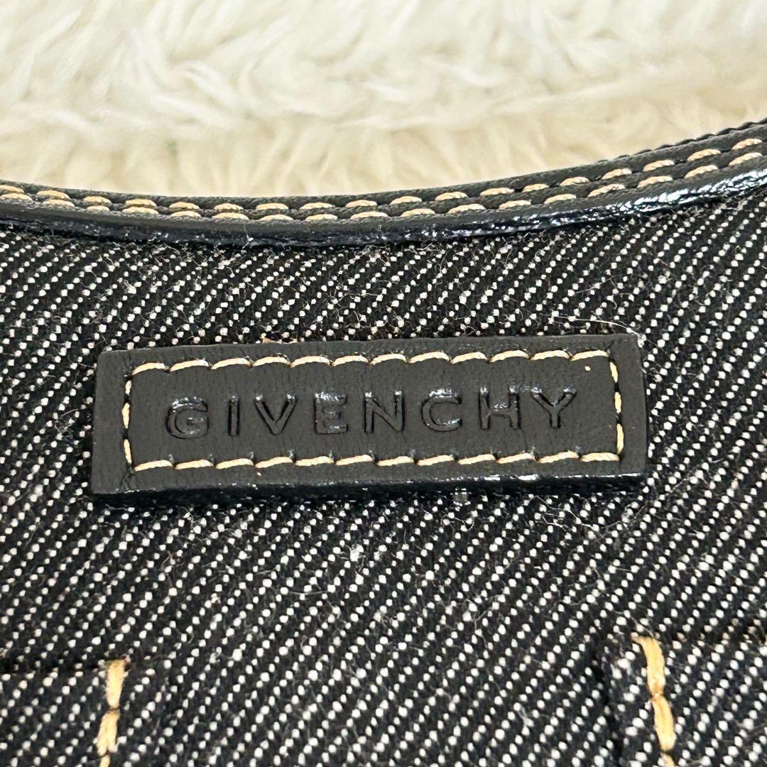 ジバンシー★未使用タグ付★アクセサリーポーチ★ハンドバッグ★デニム地★インディゴ