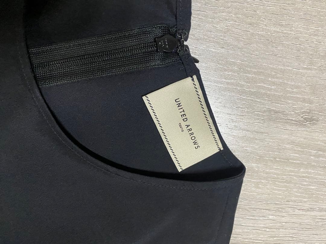 ◾️ UNITED ARROWS ティアード ギャザー ノースリーブ ブラウス