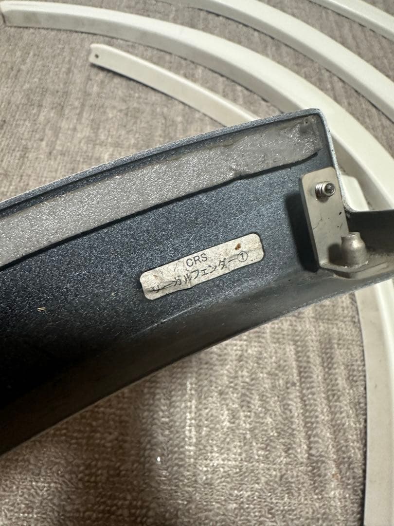 CRS ハイエース リーガルフェンダー 5点 070 パールホワイト