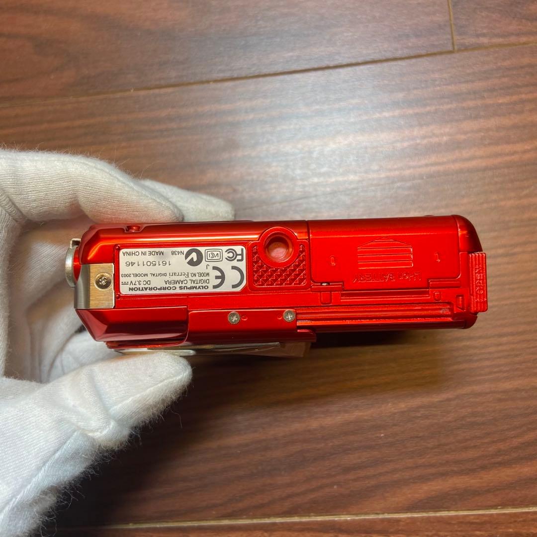 オリンパス フェラーリ デジタル 2003 限定 デジカメ ほぼ新品 5744
