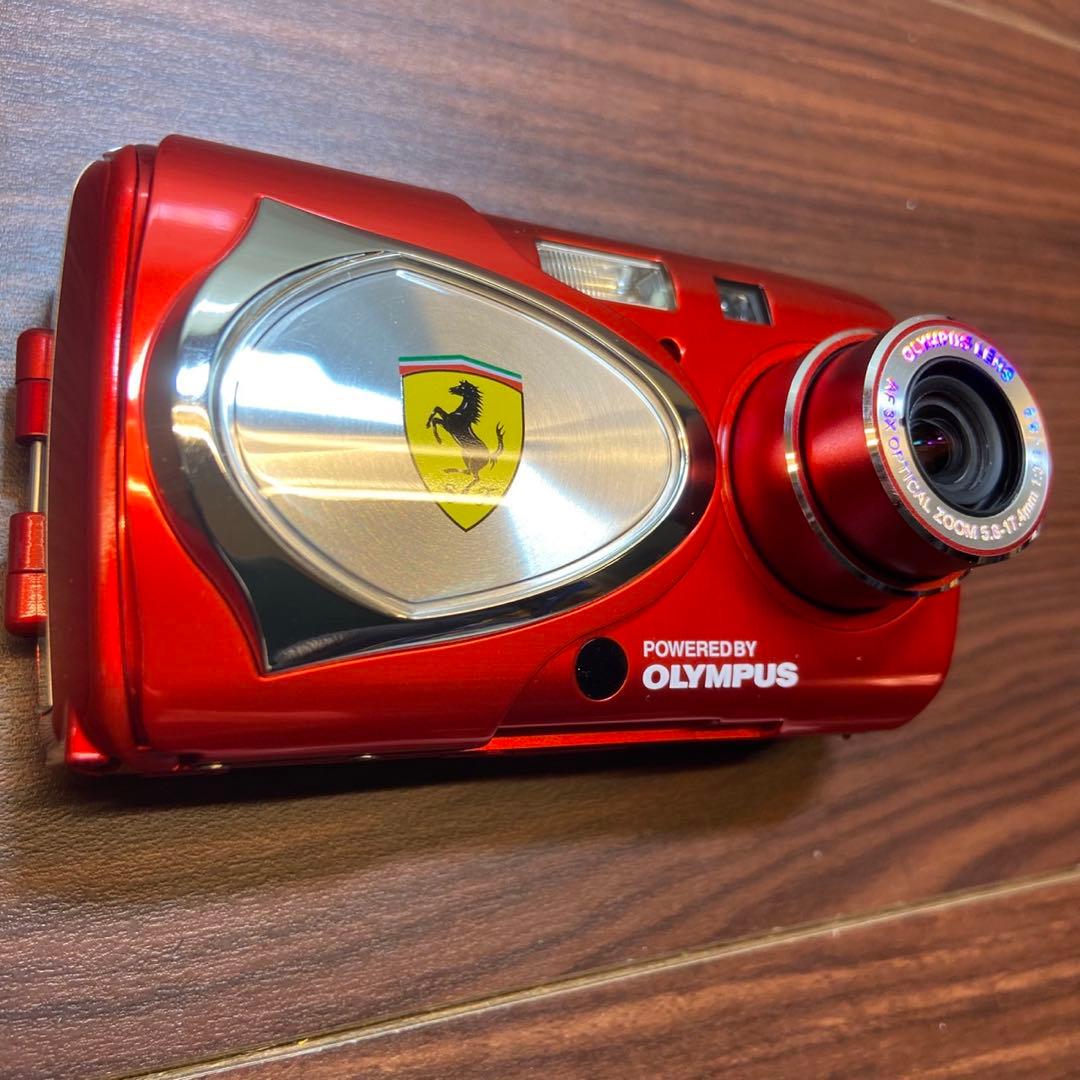 オリンパス フェラーリ デジタル 2003 限定 デジカメ ほぼ新品 5744