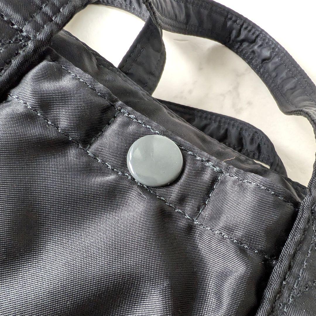 美品 PORTER タンカー ドラムバッグ ミニ 黒 ナイロン
