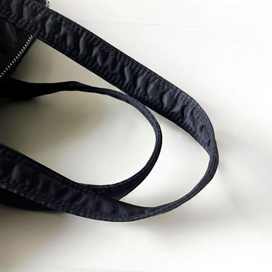 美品 PORTER タンカー ドラムバッグ ミニ 黒 ナイロン