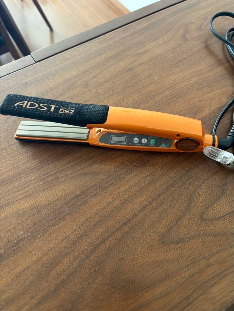ADST Premium DS2 ストレートヘアアイロン オレンジ正規品美品