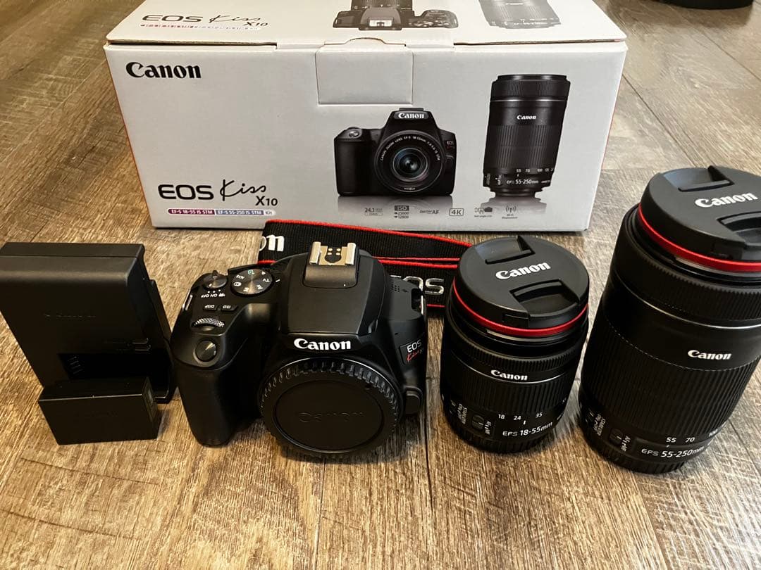 canonkissx10付属品おまけ付き
