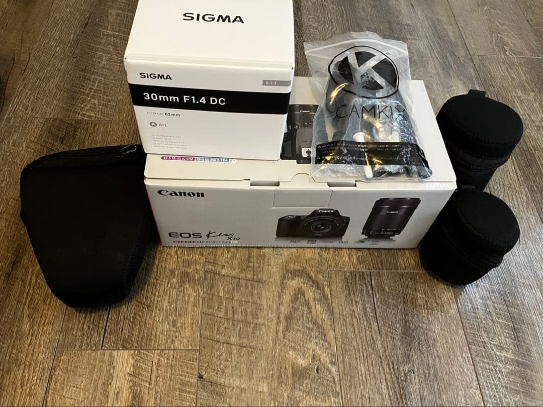 canonkissx10付属品おまけ付き