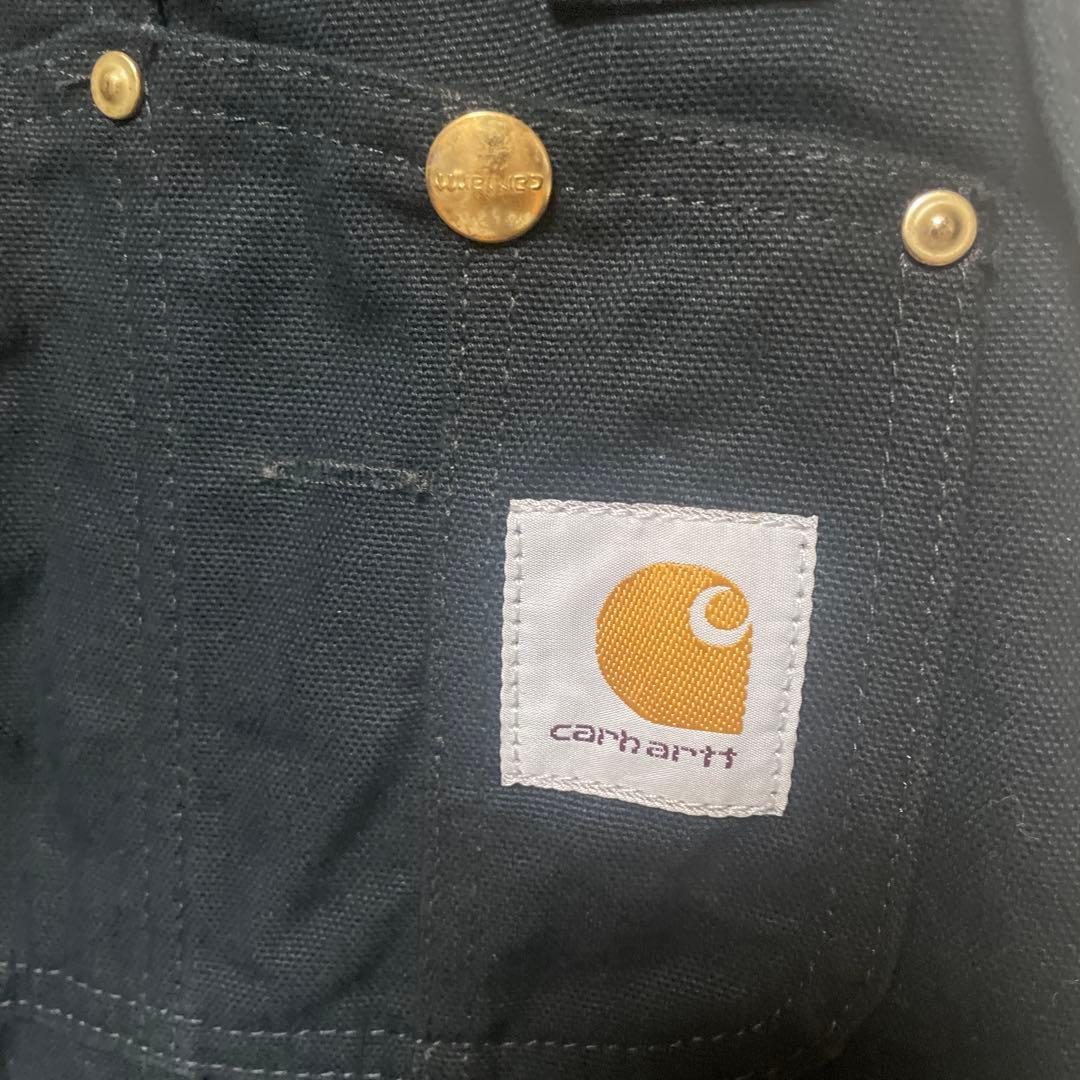 Carhartt オーバーオール 32×32 黒