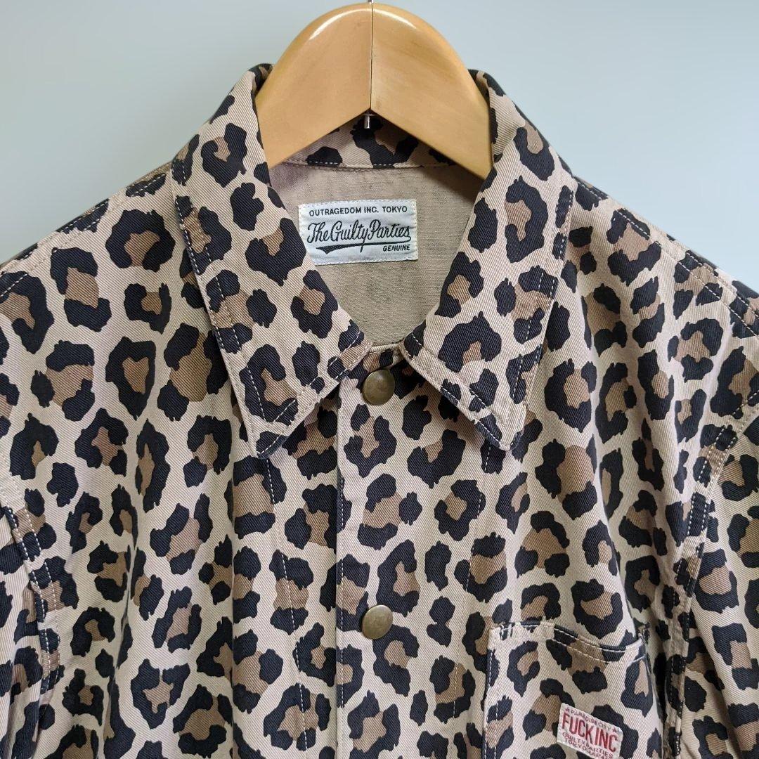 最終価格】美品 WACKO MARIA ワコマリア レオパード柄 カバーオール