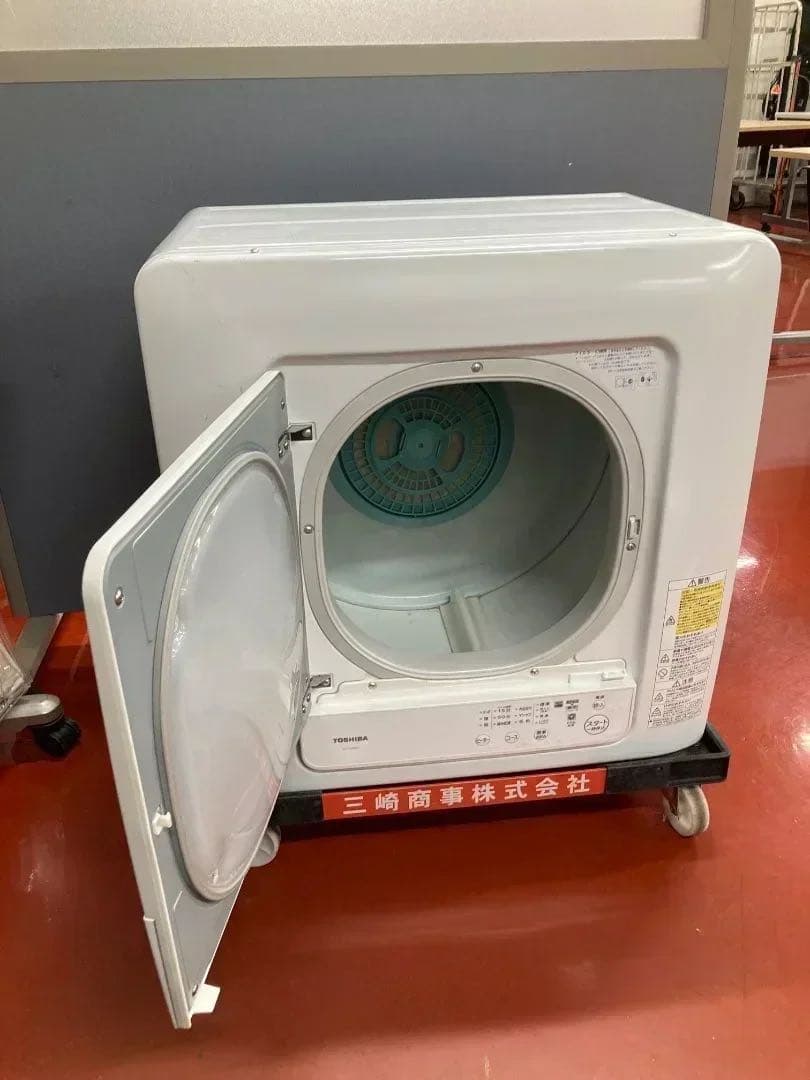 TOSHIBA 衣類乾燥機 ED-458 2021年製 4.5kg
