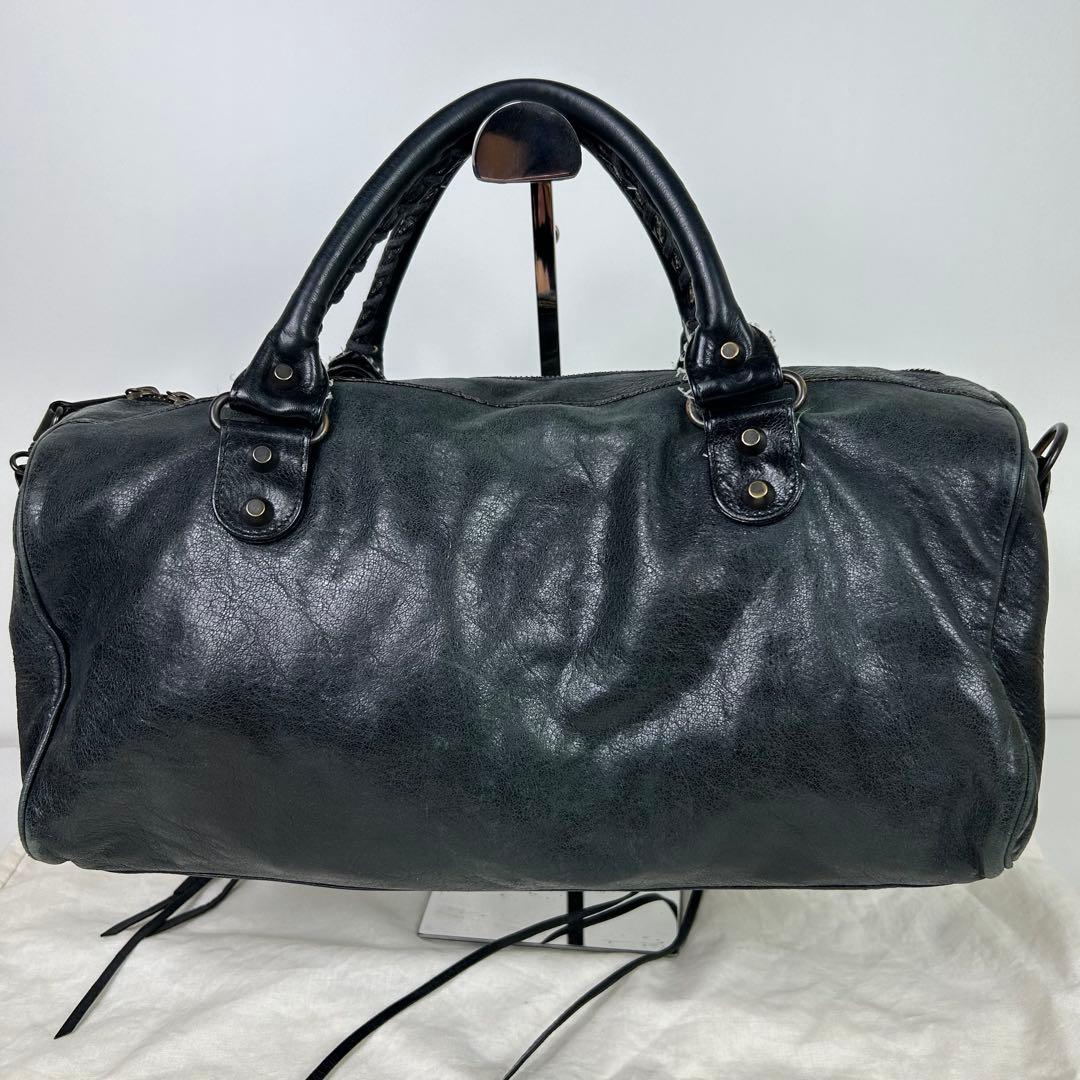 希少 BALENCIAGA バレンシアガ ツィギー 2way ボストンバッグ