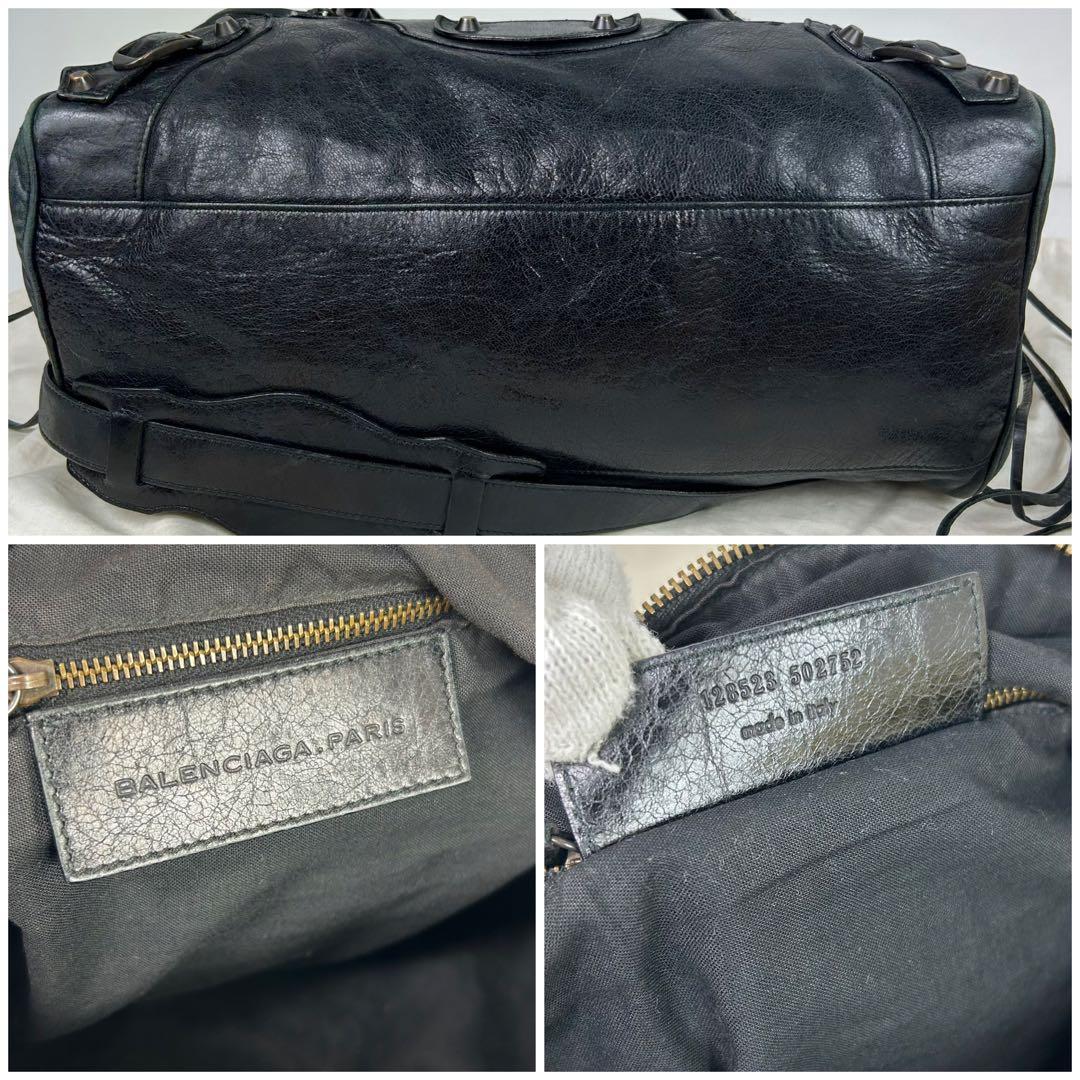 希少 BALENCIAGA バレンシアガ ツィギー 2way ボストンバッグ