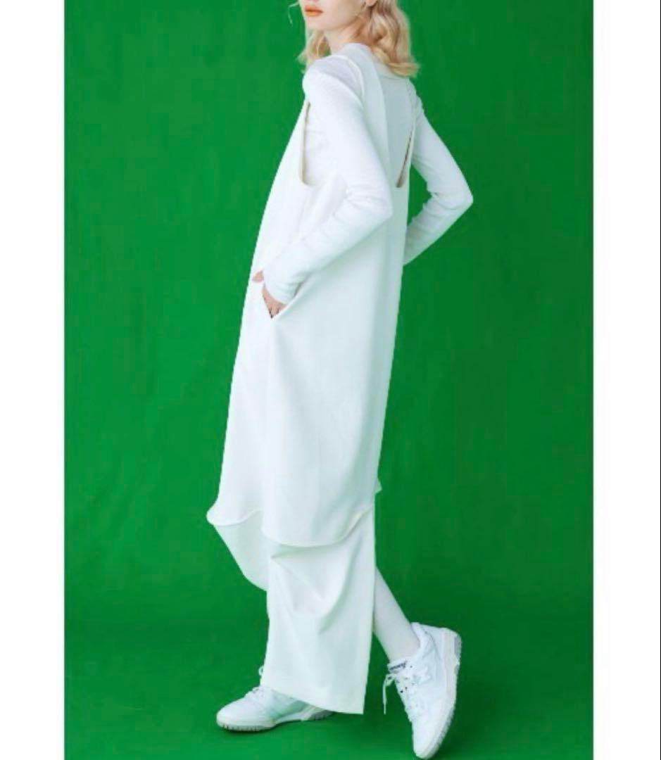 【現行】エンフォルド ダブルクロスカーブドレープドレス 24AW 変形 大人気