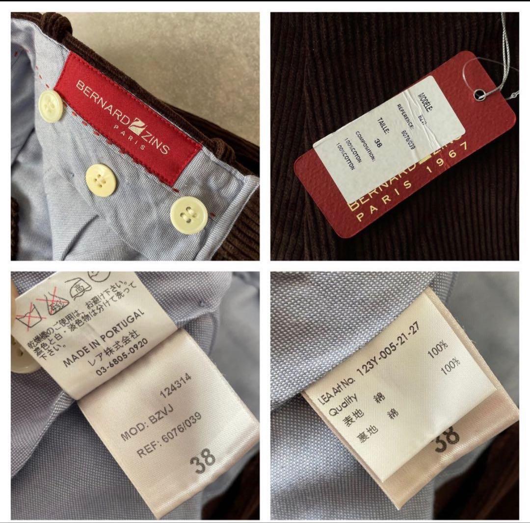BERNARD ZINS コーデュロイ スラックス