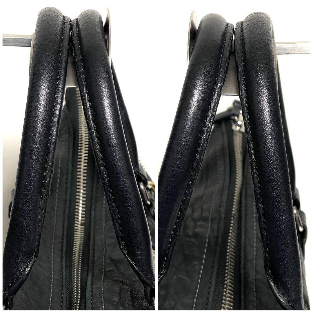 ✨極美品✨ DIESEL 2way ショルダーバッグ ジッパーデザイン A4収納