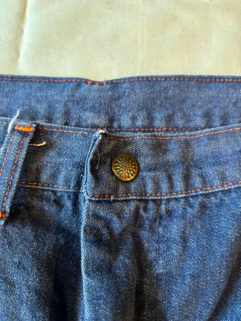 ブルーベル 70'濃紺ペインターパンツ ヴィンテージ