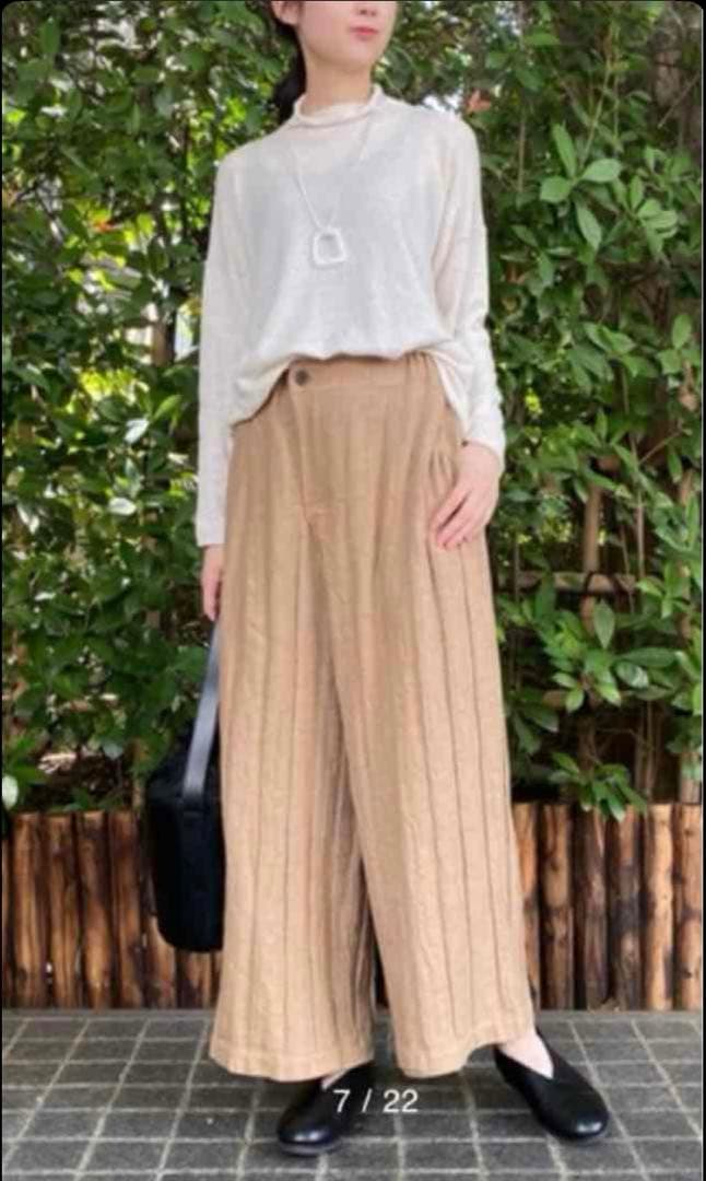 値下げ【美品】plantation BIZEN Autumn WAVE パンツ