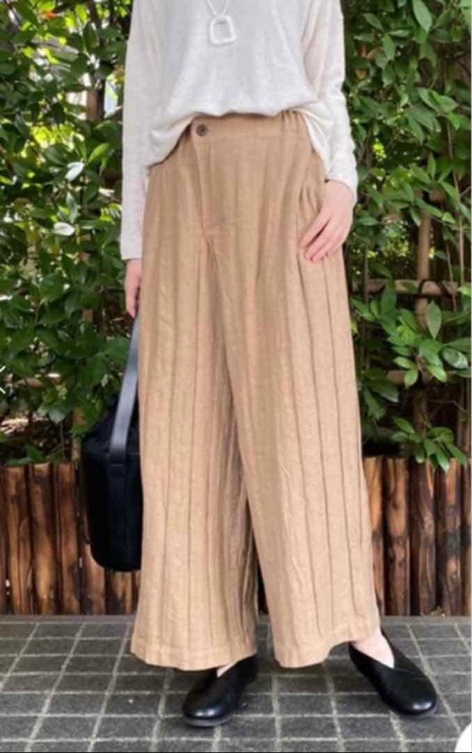 値下げ【美品】plantation BIZEN Autumn WAVE パンツ