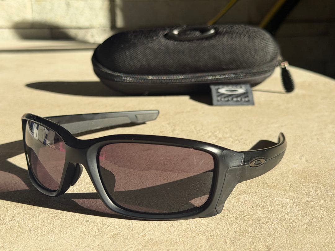 Oakley アジアンフィット マットブラック／ウォームグレー　※専用ケース無し