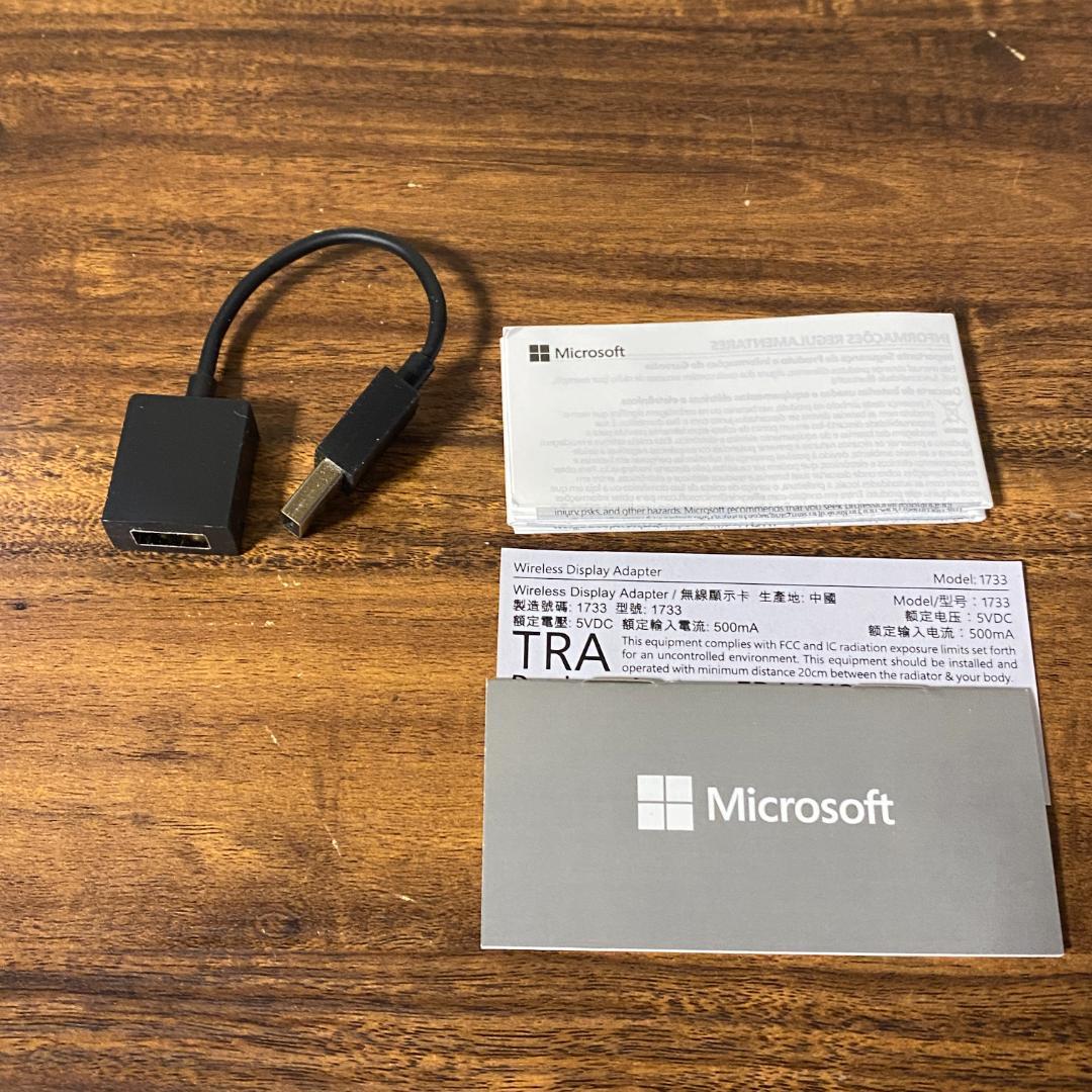 PCケーブル・コネクタ Microsoft Wireless Display Adapter
