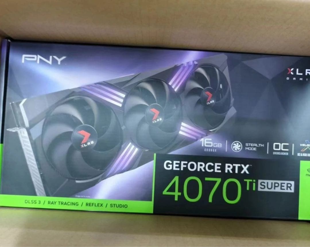 2点 未開封 PNY RTX 4070 Ti SUPER 16GB