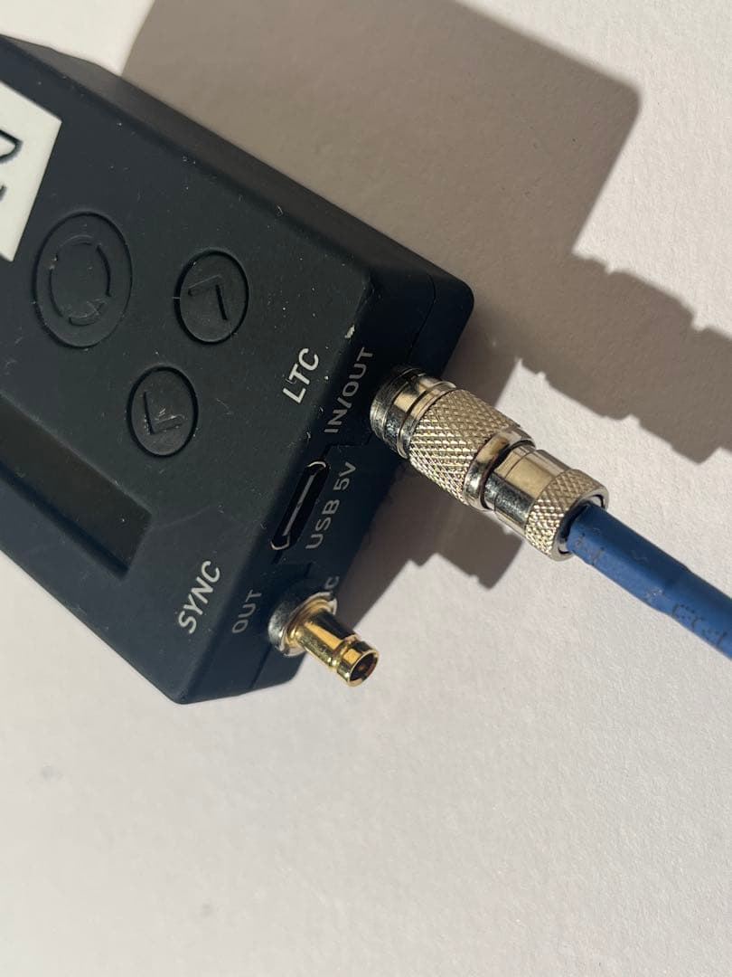 UltraSync ONE タイムコード同期②