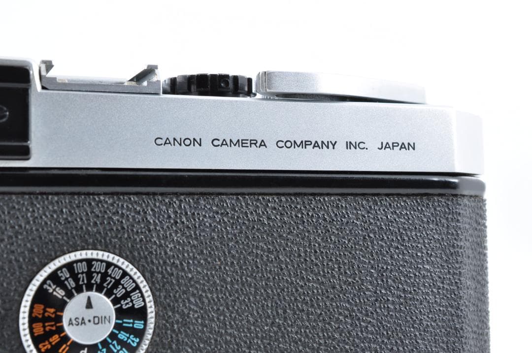 Canon P型 レンジファインダーカメラ レザーケース、露出メーター付き