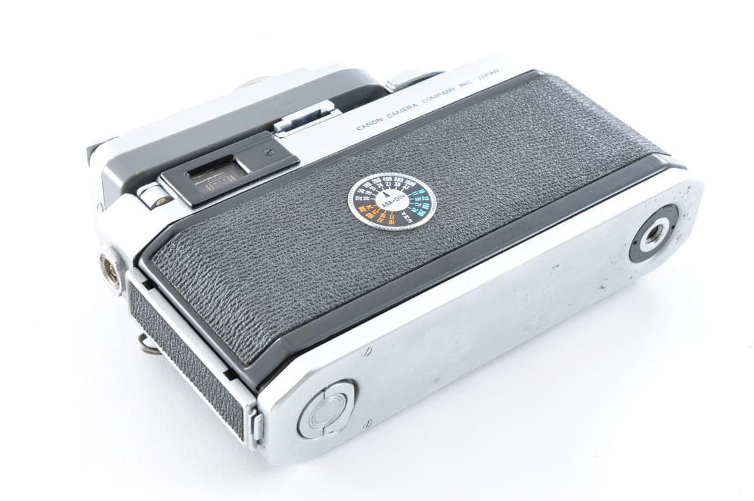 Canon P型 レンジファインダーカメラ レザーケース、露出メーター付き