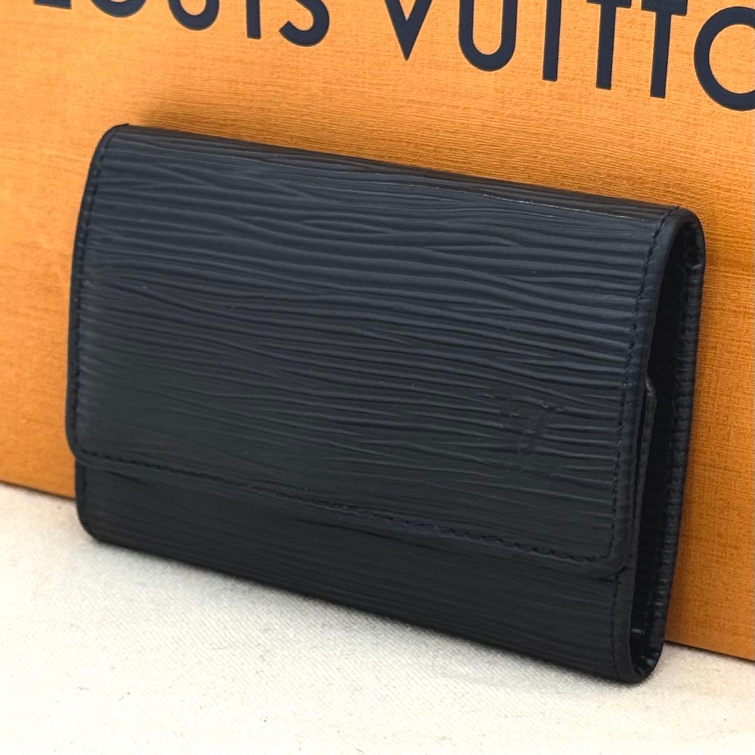 ✨美品✨ ヴィトン エピ ミュルティクレ6 6連 キーケース 黒 ブラック